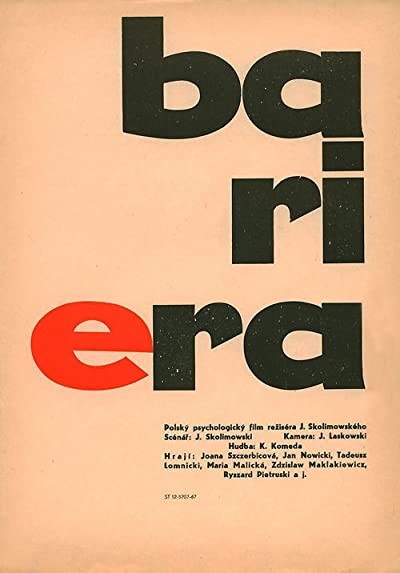 Bariera (1966) afişi
