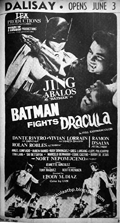 Batman Fights Dracula (1967) afişi Batman Fights Dracula (1967) afişi