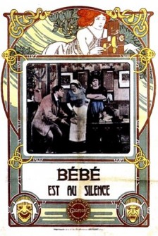 Bébé est au silence (1912) afişi Bébé est au silence (1912) afişi