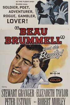 Beau Brummell (1954) afişi