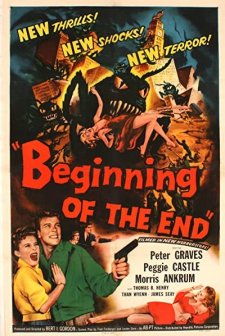 Beginning Of The End (1957) afişi