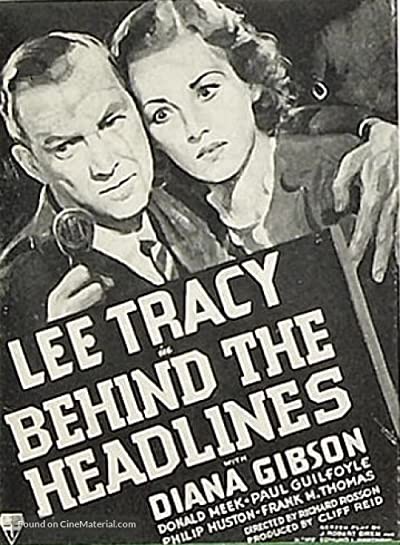 Behind the Headlines (1937) afişi Behind the Headlines (1937) afişi