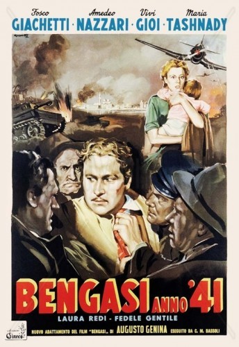 Bengasi (1942) afişi Bengasi (1942) afişi