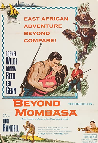 Beyond Mombasa (1956) afişi Beyond Mombasa (1956) afişi