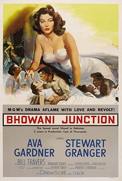 Bhowani Junction (1956) afişi Bhowani Junction (1956) afişi