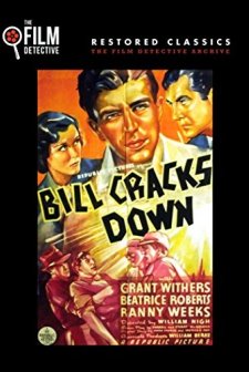 Bill Cracks Down (1937) afişi