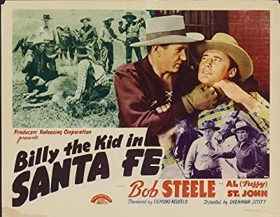 Billy The Kid In Santa Fe (1941) afişi Billy The Kid In Santa Fe (1941) afişi