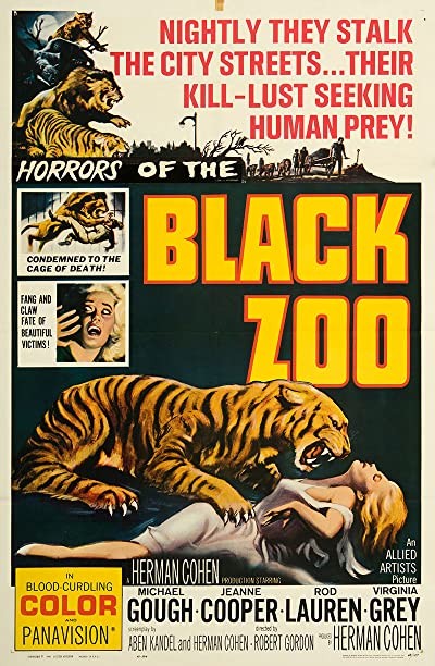 Black Zoo (1963) afişi Black Zoo (1963) afişi