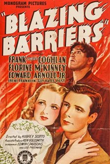Blazing Barriers (1937) afişi