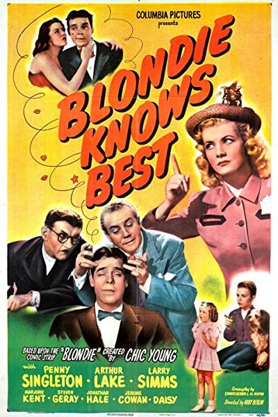 Blondie Knows Best (1946) afişi Blondie Knows Best (1946) afişi
