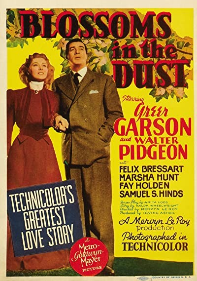 Blossoms In The Dust (1941) afişi Blossoms In The Dust (1941) afişi