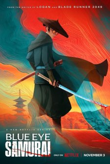 Blue Eye Samurai (2023) afişi