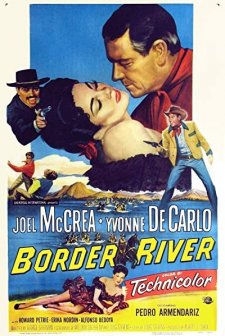 Border River (1954) afişi