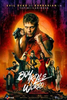 Boy Kills World (2023) afişi