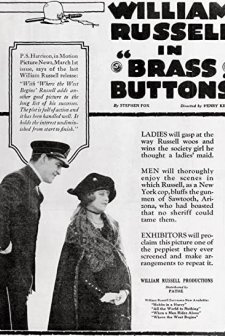 Brass Buttons (1919) afişi
