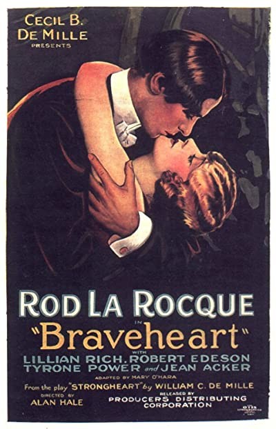 Braveheart (1925) afişi Braveheart (1925) afişi