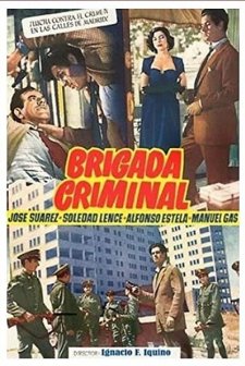Brigada Criminal (1950) afişi