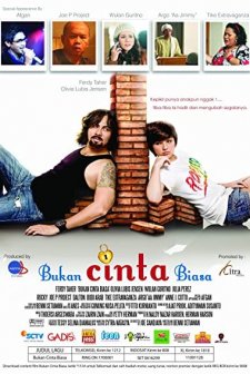 Bukan Cinta Biasa (2009) afişi