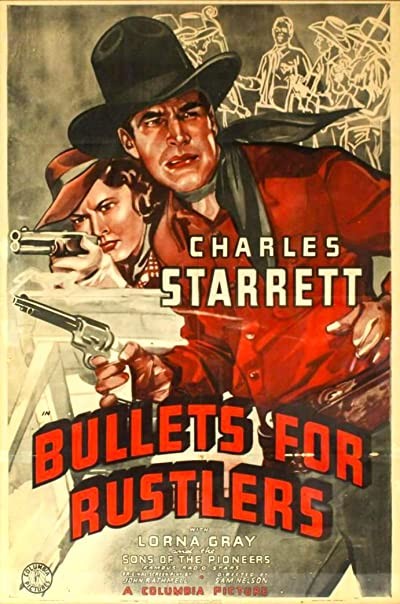 Bullets For Rustlers (1940) afişi Bullets For Rustlers (1940) afişi