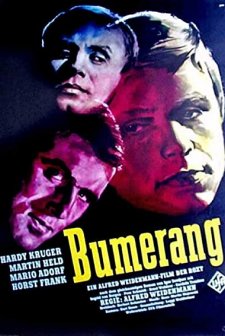 Bumerang (1960) afişi
