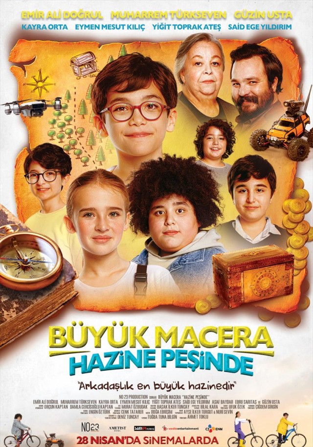 Büyük Macera: Hazine Peşinde (2023) afişi Büyük Macera: Hazine Peşinde (2023) afişi