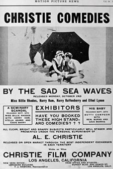 By the Sad Sea Waves (1916) afişi