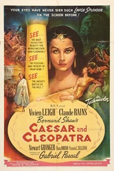 Caesar and Cleopatra (1945) afişi