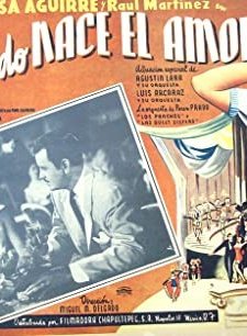 Cantando Nace El Amor (1954) afişi