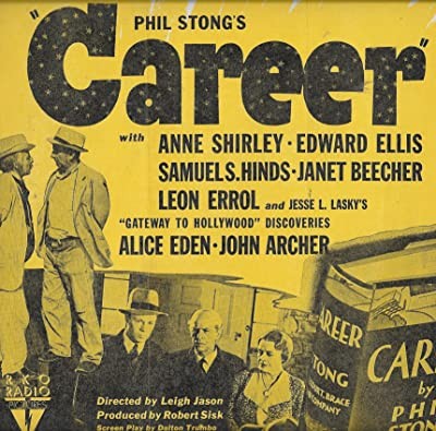 Career (1939) afişi Career (1939) afişi