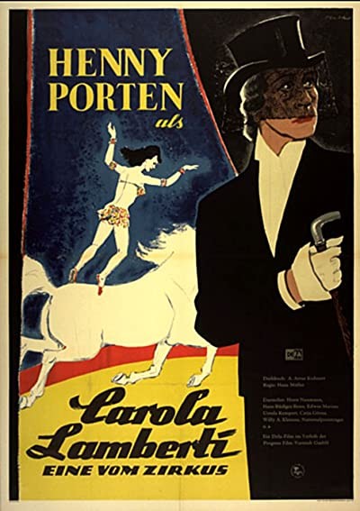 Carola Lamberti - Eine Vom Zirkus (1954) afişi Carola Lamberti - Eine Vom Zirkus (1954) afişi