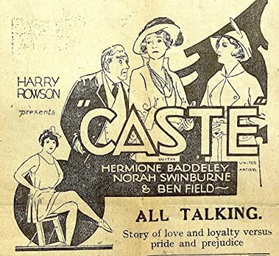 Caste (1930) afişi Caste (1930) afişi