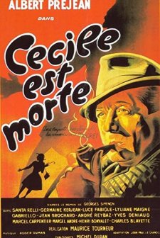 Cécile Est Morte! (1944) afişi