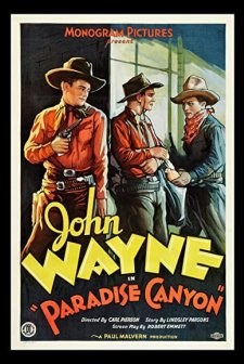 Cennet Kanyonu (1935) afişi