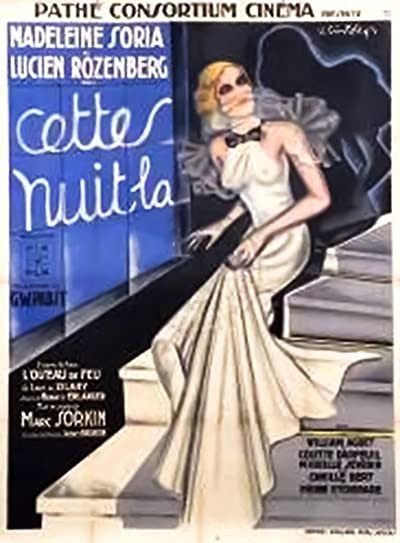 Cette nuit-là (1933) afişi Cette nuit-là (1933) afişi