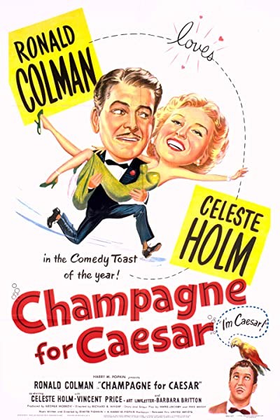 Champagne For Caesar (1950) afişi Champagne For Caesar (1950) afişi