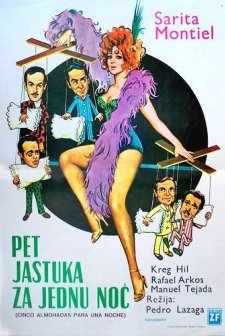 Cinco Almohadas Para Una Noche (1974) afişi