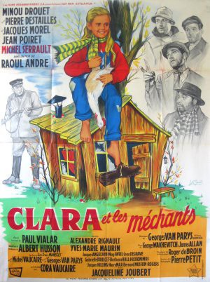 Clara Et Les Méchants (1958) afişi Clara Et Les Méchants (1958) afişi