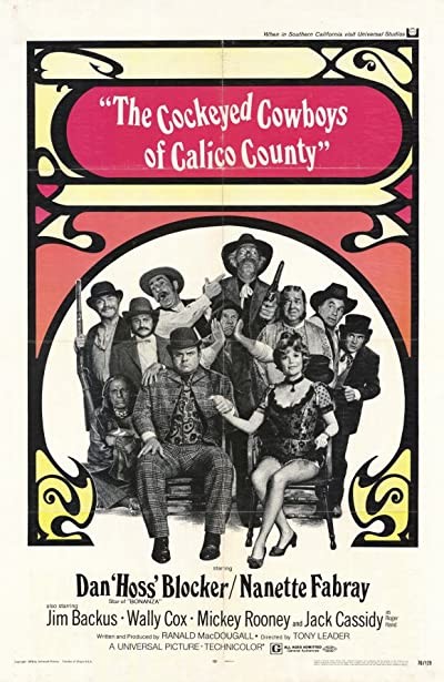 Cockeyed Cowboys Of Calico County (1970) afişi Cockeyed Cowboys Of Calico County (1970) afişi