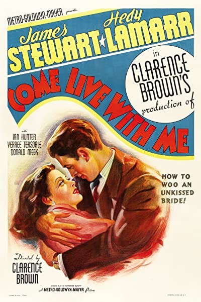 Come Live With Me (1941) afişi Come Live With Me (1941) afişi