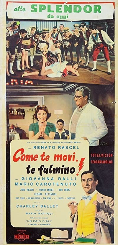 Come te movi, te fulmino! (1958) afişi Come te movi, te fulmino! (1958) afişi