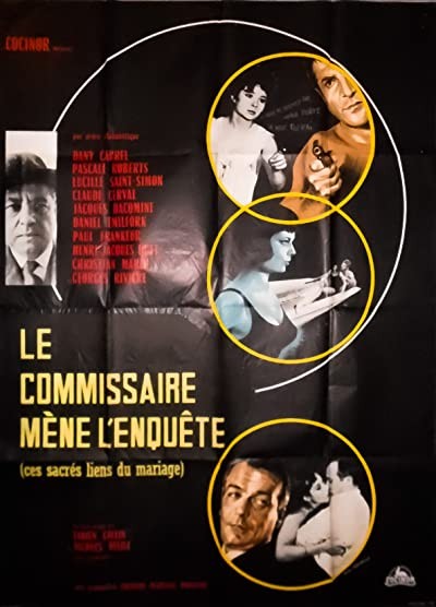 Commissaire Mène L'enquête (1963) afişi Commissaire Mène L'enquête (1963) afişi