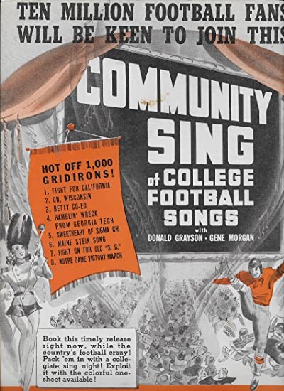 Community Sing: Series 2, No. 3 - College Football Songs (1937) afişi Community Sing: Series 2, No. 3 - College Football Songs (1937) afişi