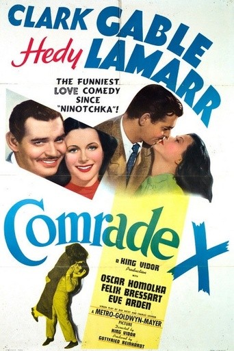 Comrade X (1940) afişi Comrade X (1940) afişi