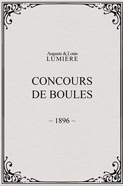 Concours De Boules (1896) afişi