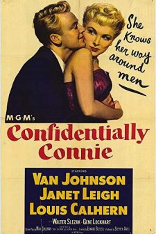 Confidentially Connie (1953) afişi