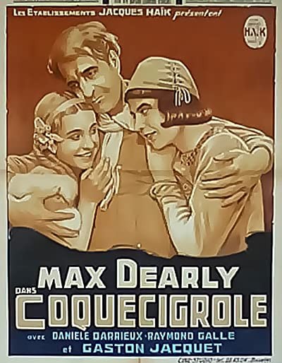 Coquecigrole (1931) afişi Coquecigrole (1931) afişi