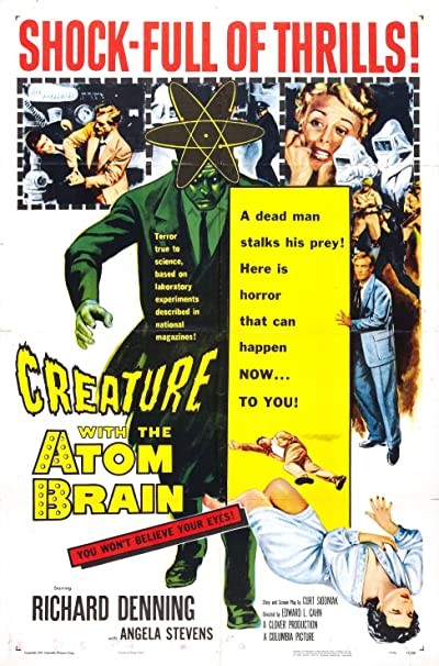 Creature With The Atom Brain (1955) afişi Creature With The Atom Brain (1955) afişi