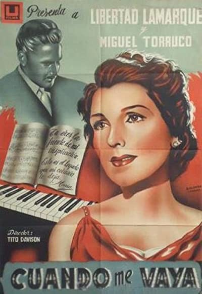 Cuando Me Vaya (1954) afişi Cuando Me Vaya (1954) afişi