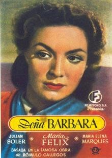 Doña Bárbara(ı) (1943) afişi Doña Bárbara(ı) (1943) afişi