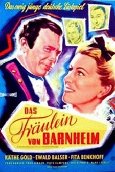 Das Fräulein Von Barnhelm (1940) afişi